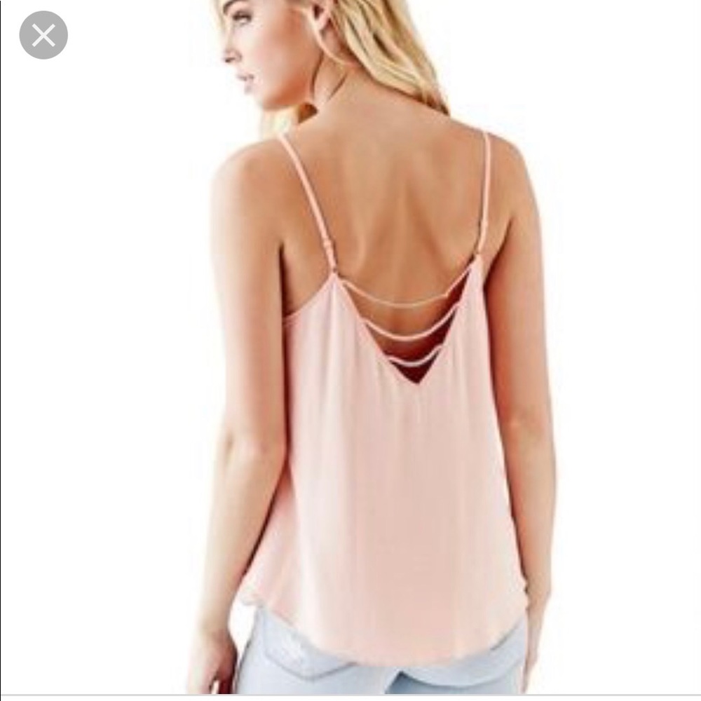 BLACK Guess Chain Back Cami